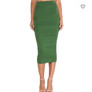 Ronny Classic Skirt in Green